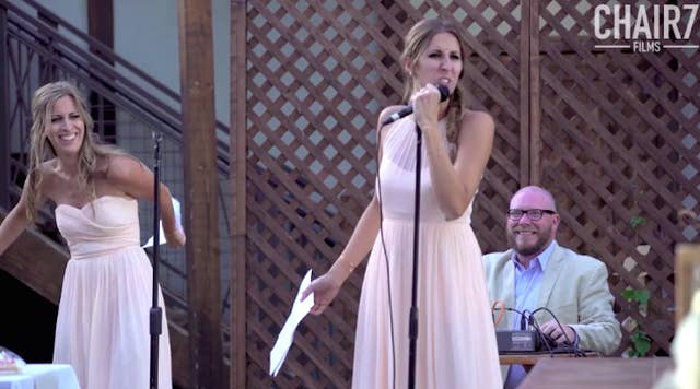 These Sisters Just Shut It Down With The Most Epic Wedding Toast Song