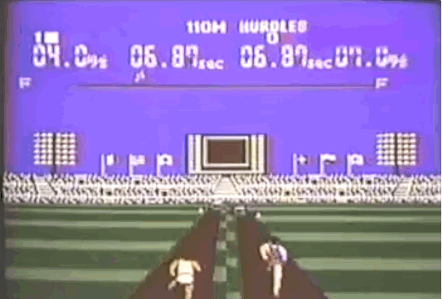 nintendo power pad track and field