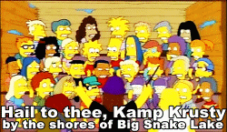 Kamp Krusty, The Simpsons