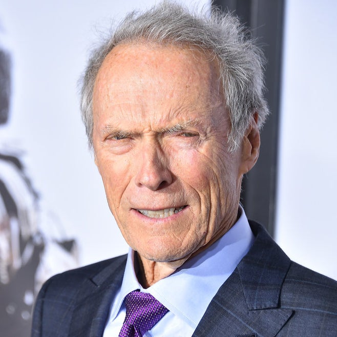 Clint Eastwood at the premiere for American Sniper.