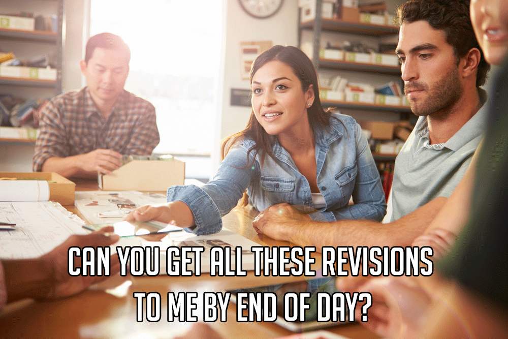 Best Method for Revenge: Leave work an hour early.