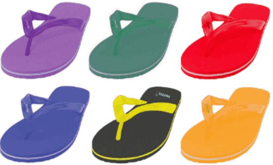There's a reason they're called flip-flops.