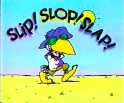 Who else to teach us sun safety other then Sid the Seagull?