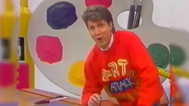 Image result for art attack guy