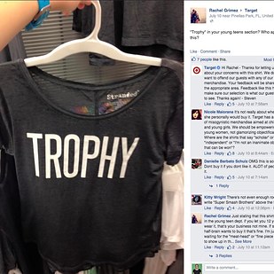 Target's 'Trophy' women's T-shirts blasted as 'sexist'