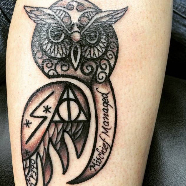 42 Incroyables Tatouages Harry Potter Que Seuls Les Moldus Pourraient Detester
