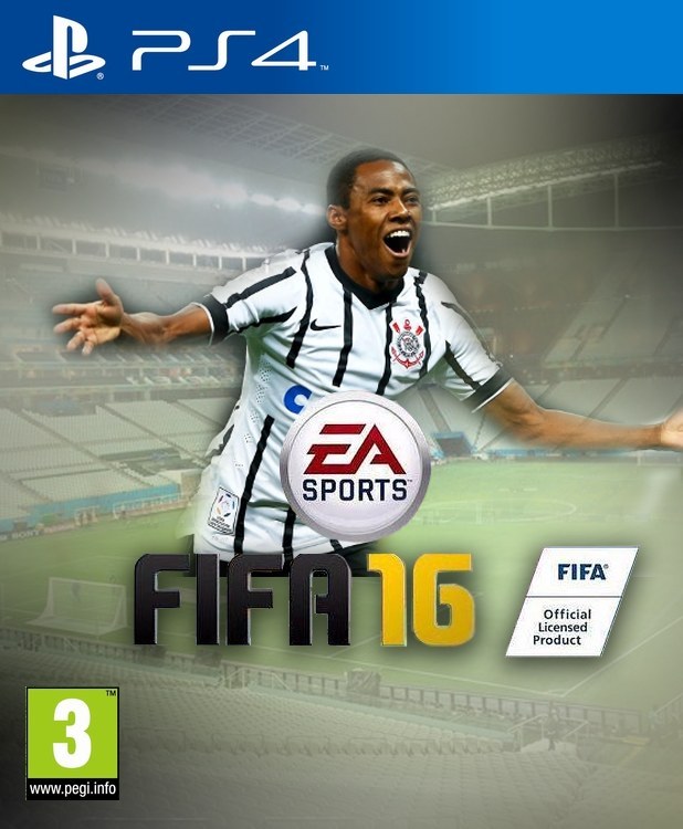 O craque Elias é a capa perfeita para o Corinthiano