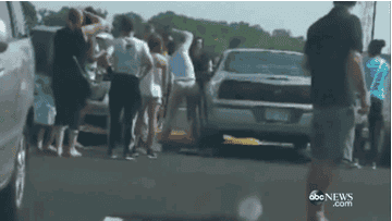This Woman Smashed A Car Window To Rescue A 2-Year-Old Trapped In A Hot Car