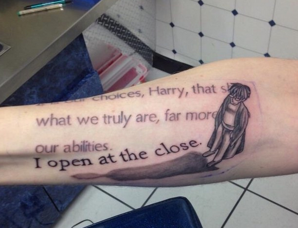 21 Harry Potter Quote Tattoos Every Hogwarts Fan Needs On Their Bodies Now