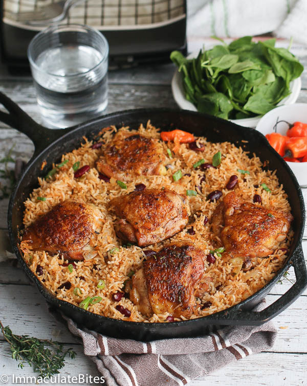 Caribbean Jerk Chicken and Rice