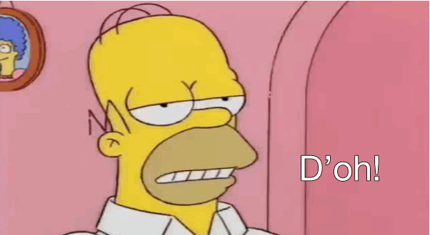 Image result for d'oh gif