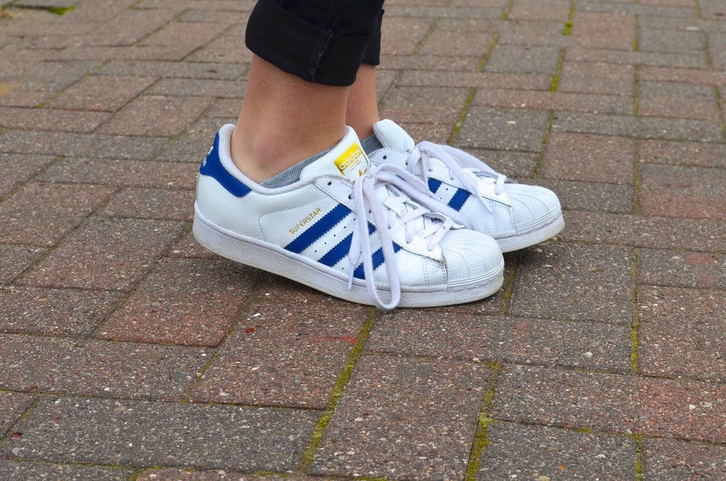 Adidas superstar mujer azul marino best sale