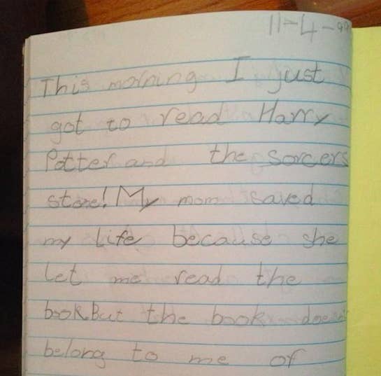 21 Hilarious Journal Entries Written By Children