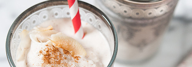 How To Make A Coconut Horchata Rum Frosty