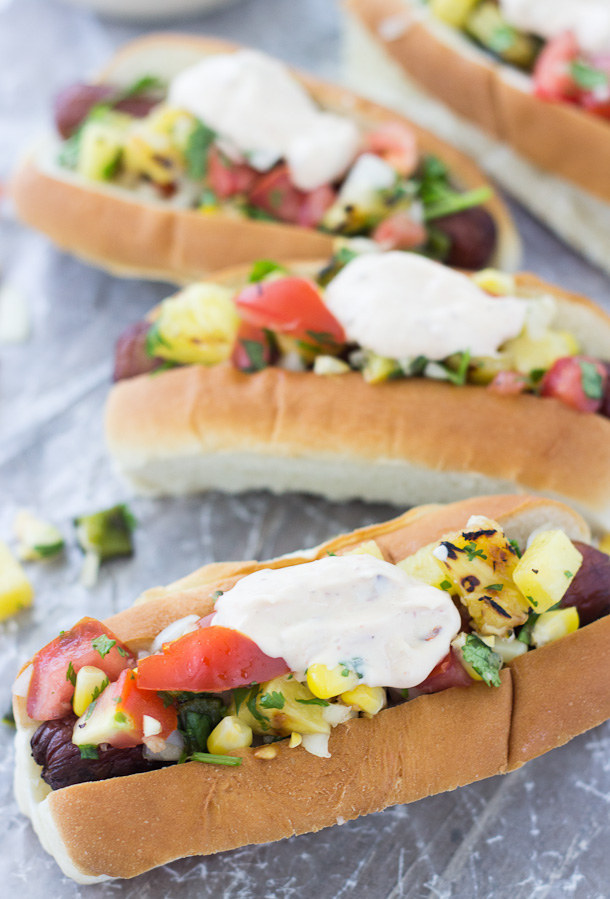 This looks like the ultimate hot dog to me! Get the recipe here.