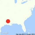 Map of Mamou, Louisiana