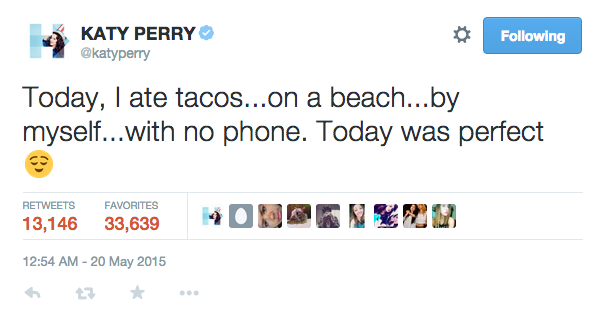 Today, I ate tacos... on a beach...