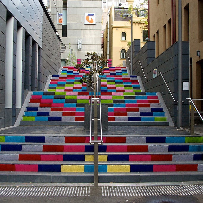 Knit graffiti en Sydney, Australia