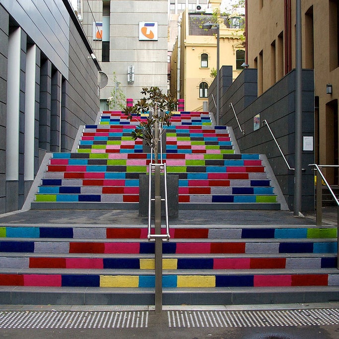 Knit graffiti en Sydney, Australia