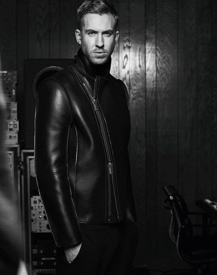 calvin harris photoshoot