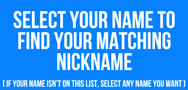 The Best Nicknames For Popular Names 