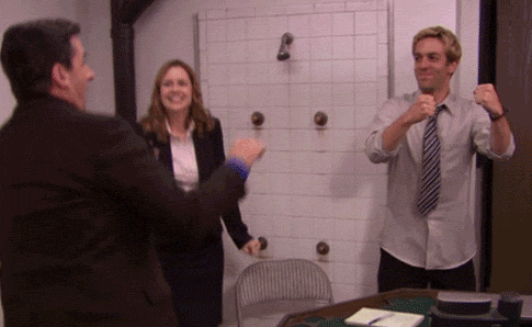 Wow. Look at you go! Pam is proud of you.