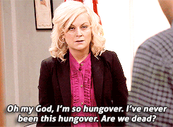 You'll wake up at 7 am and think you're fine, then go back to sleep and wake up at noon feeling like you just got hit by a dump truck. Sundays at the residence halls look a little bit like a college edition of The Walking Dead.