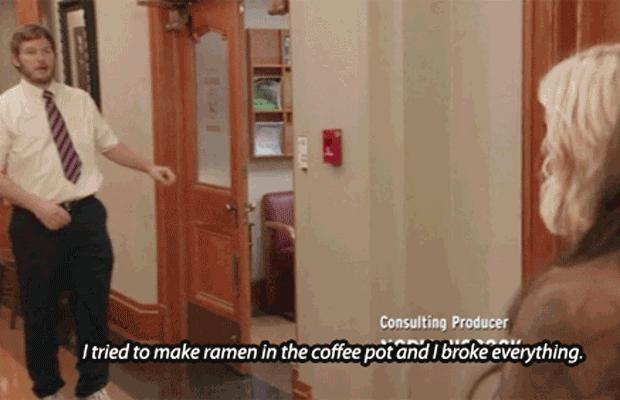 Sure, blame your burnt mac and cheese that set off the fire alarm on the ill-equipped kitchen, but we all know better.