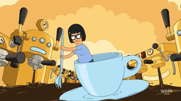 Resultado de imagen para gif brujas y cafe