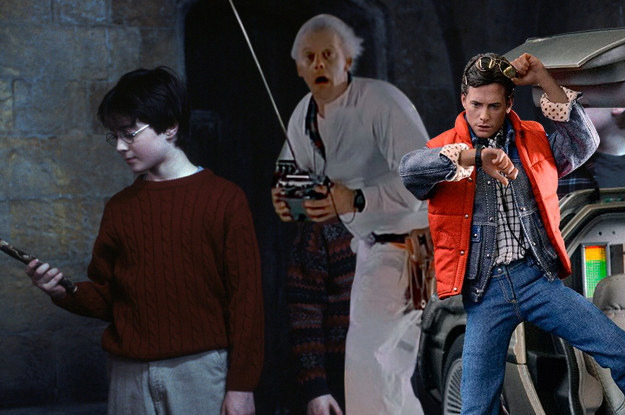 Marty y el Doc viajan a la primera película de Harry Potter y le explican qué son los horrocruxes. Le dicen dónde están todos y Harry los destruye, se convierte en héroe a los 12 años y su vida se vuelve una gran chick flick con magia.