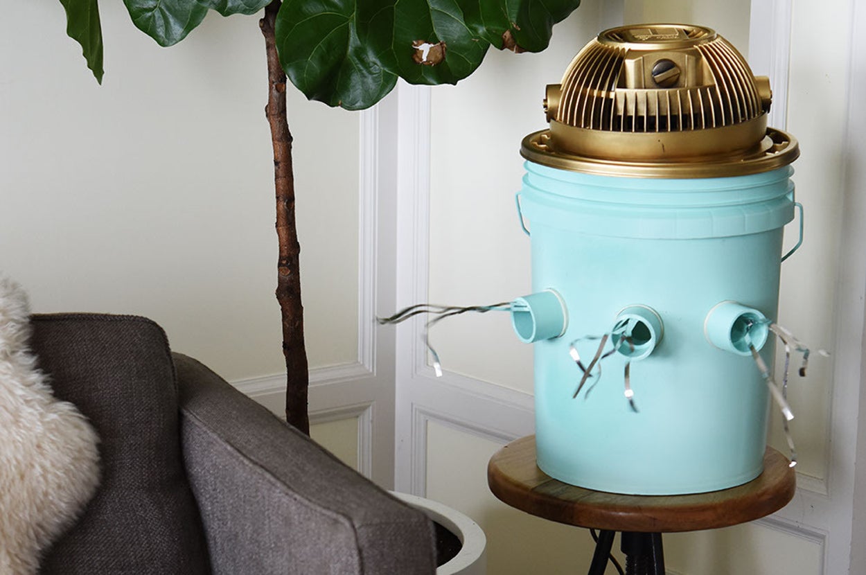 Diy Bucket Homemade Ac Here's How To Make A DIY Air Conditioner