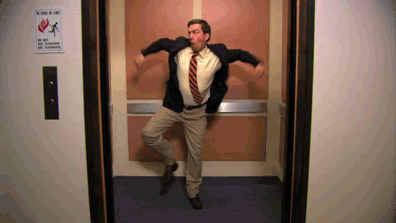 WOAH. Andy Bernard, is that you?!