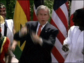 "Do you have blacks, too?" - to Brazilian President Fernando Cardoso, Washington, D.C., Nov. 8, 2001
