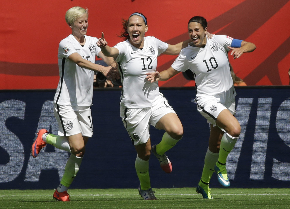 Carli Lloyd: Story of USA's World Cup final star's stunning goal - Sports  Illustrated