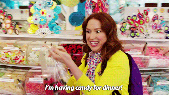 Kimmy Schmidt's love of candy and bright colors and her middle school demeanor don't exactly connote physical strength. Yet she's an abuse survivor who refuses to be broken by New York City.