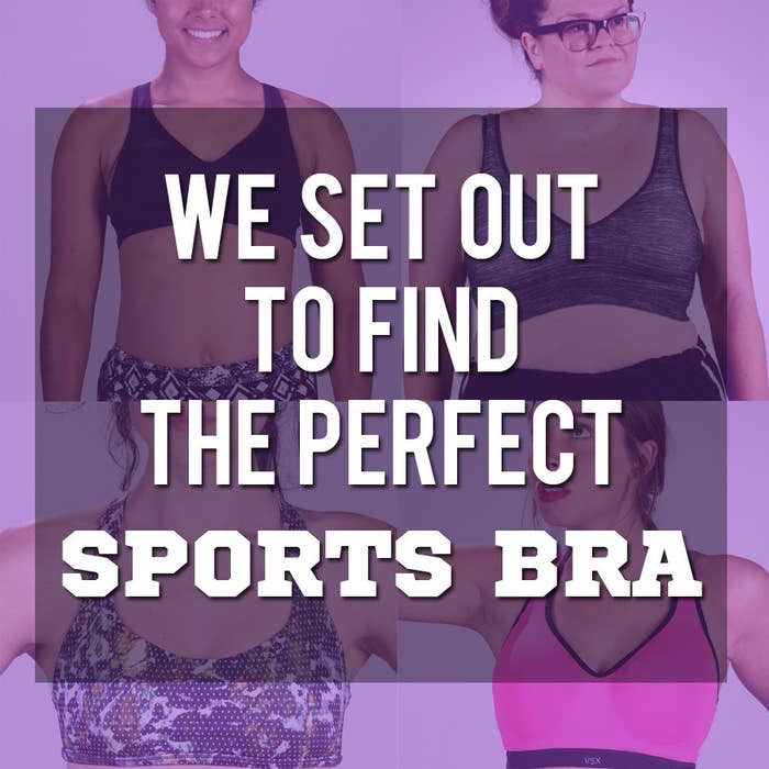 We Set Out To Find The Perfect Sports Bra, And Here's What We Learned