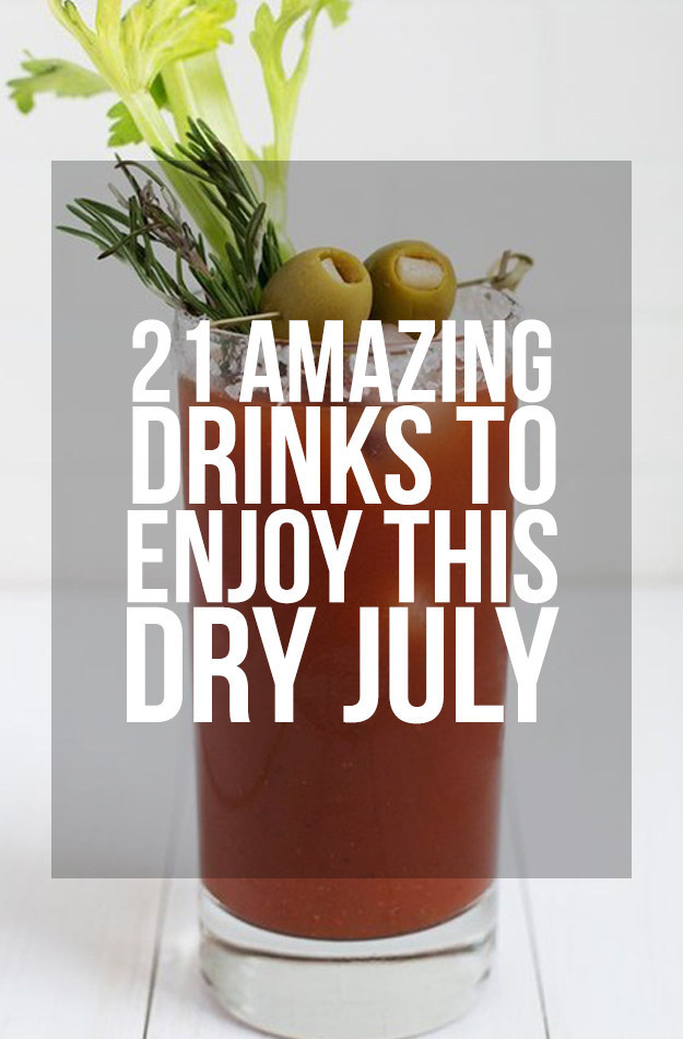 21 Amazingly Easy Non-Alcoholic Drinks To Get You Through Dry July