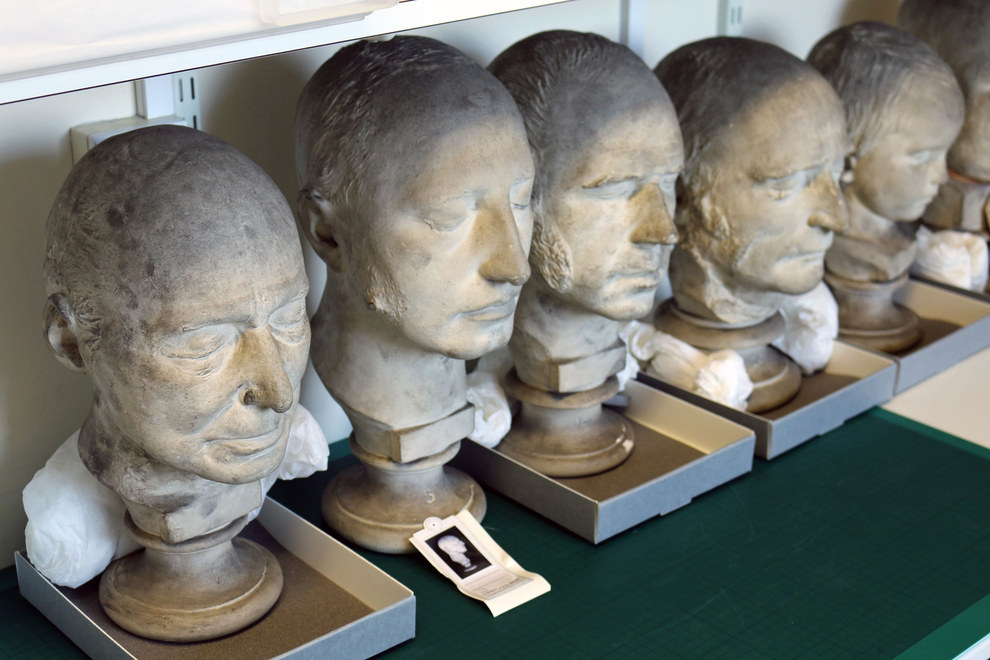 In a back room at University College London there are 37 heads in boxes. For years no one knew who they were.