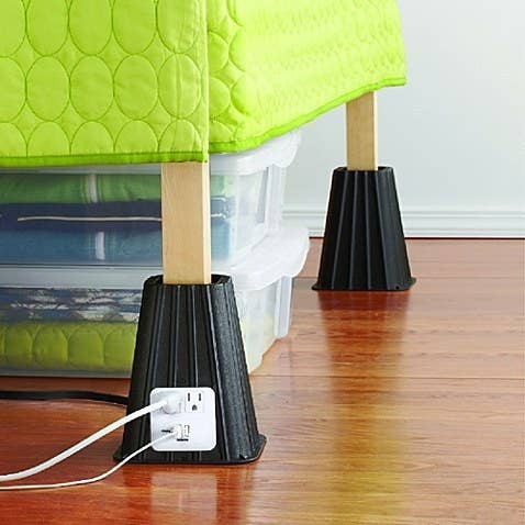 You'll be able to host a full-on study sesh in your dorm bed. Bed, Bath & Beyond, $29.99.