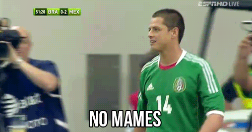 Mmm, tu abuelita estaría muy decepcionada.