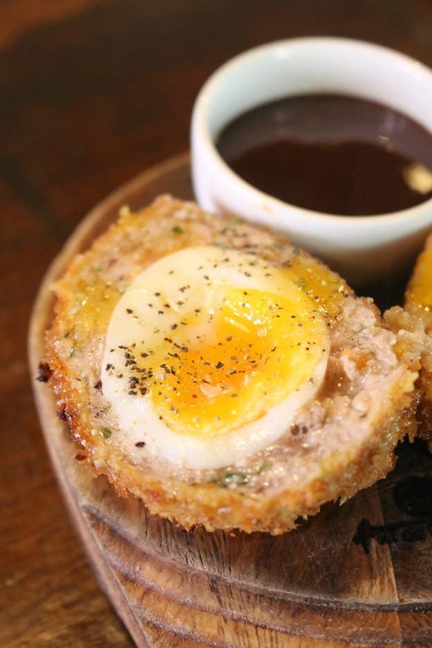 This snack is perfect for a three pint hangover – nothing's seriously wrong with you, apart from the consistent craving for something salty and a quiet nap. Head out to the Ship and sit by the Thames. Order a restorative shandy and one of their signature Scotch eggs, served with brown sauce. All will be right with the world again.If you're feeling really ambitious, learn how to make the Ship's Scotch egg here.
