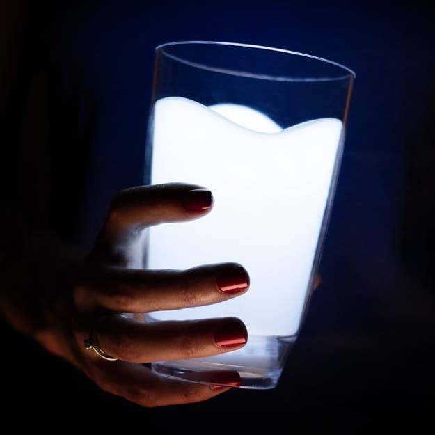 To keep lactose-intolerant monsters away and also to light your way to the bathroom. Firebox, $12.29.