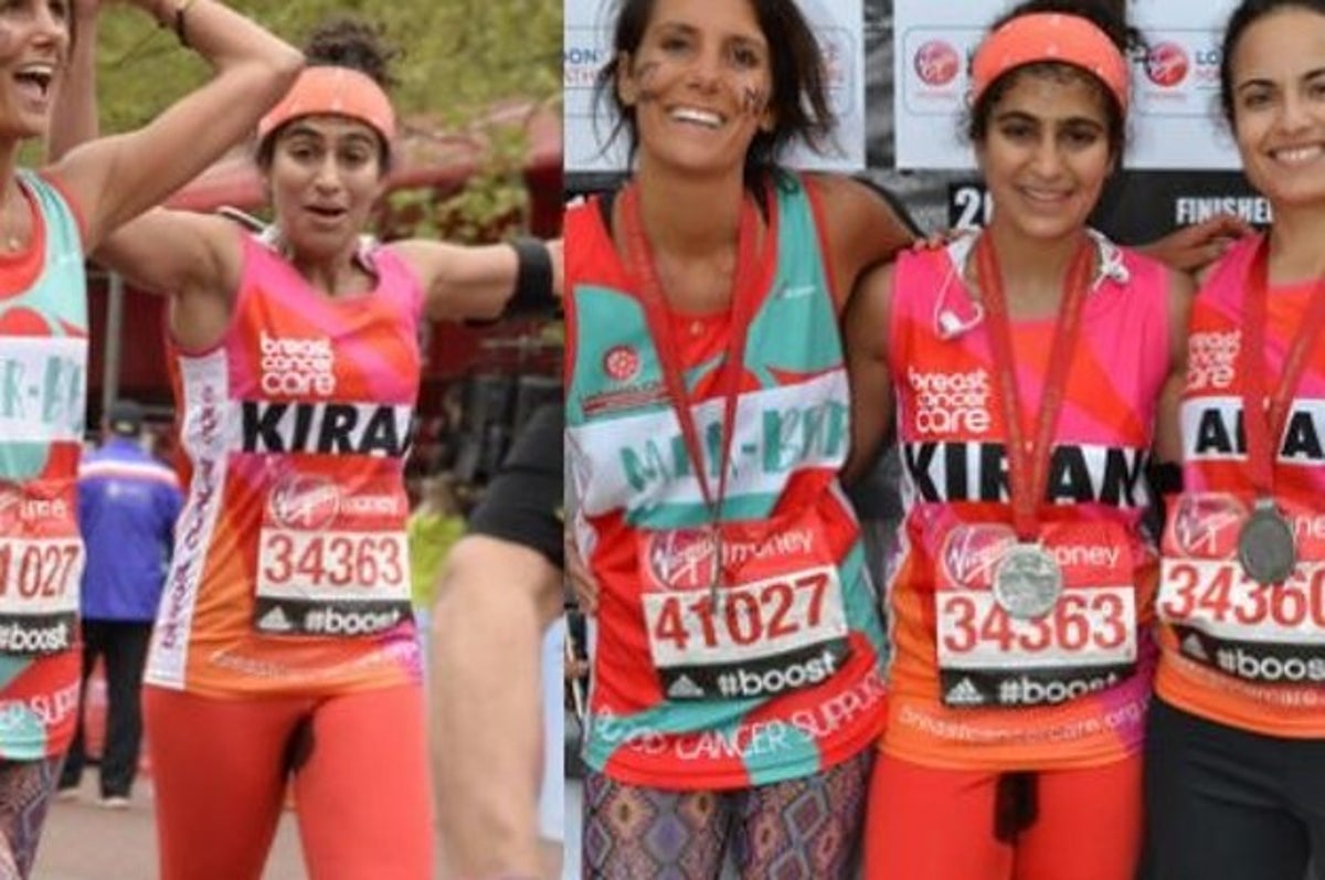 While The Internet Celebrated The London Marathon's Free-Bleeding