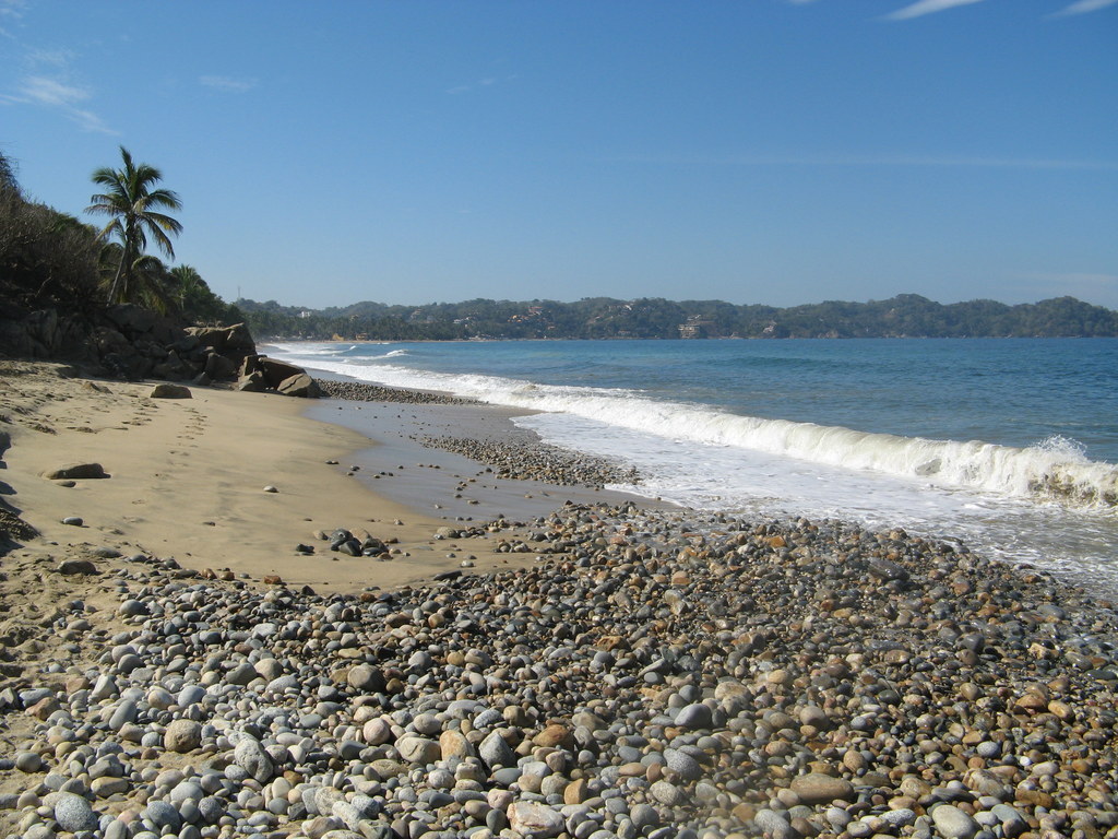 La plage de Sayulita.