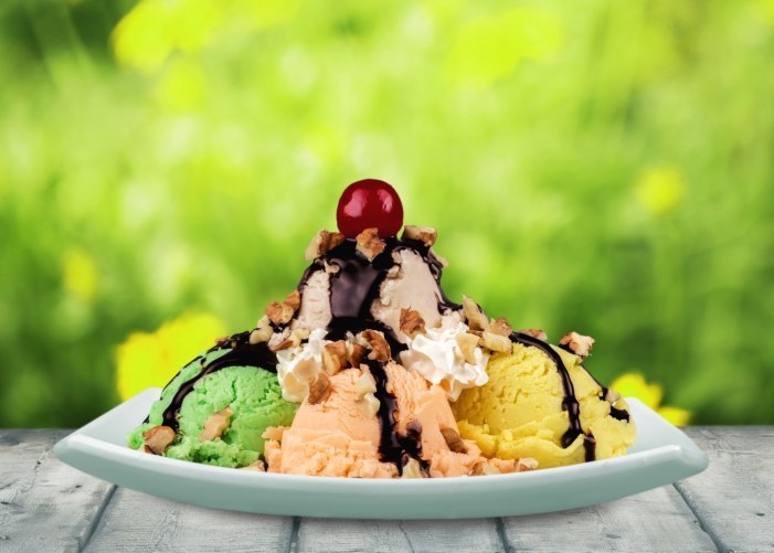 "A couple of months ago when my husband was working second shift. I took my teenage stepson to the grocery store to pick up something for dinner. We ended up with a tray of brownies, a gallon of ice cream, hot fudge, rediwhip, cherries and nuts. I'm such an awesome role model." – Pinkster