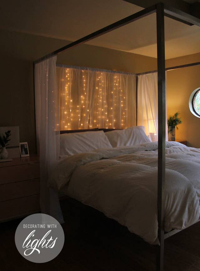 19 Super Cozy Ways To Use String Lights In Your Home
