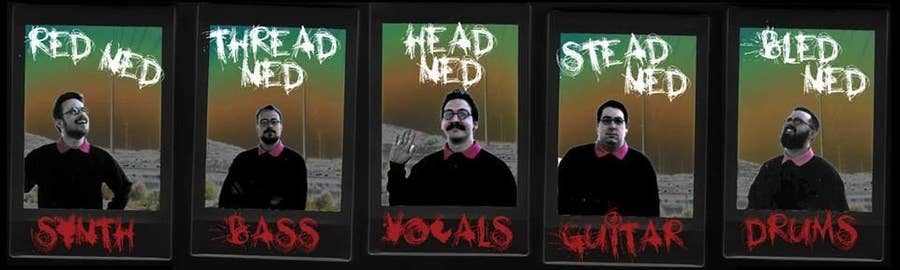 Conozcan a la banda de música pesada inspirada en Ned Flanders