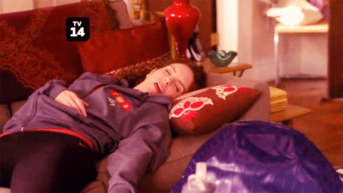 Who knew you could sleep through a thunderstorm, loud music playing above you, your roommate having sex, and horns blaring all night? You go!