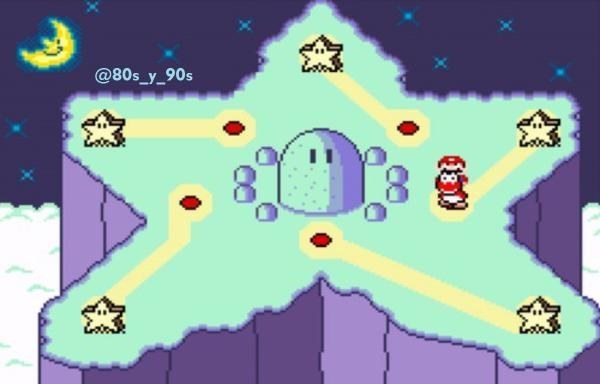 (Super Mario World de Super Nintendo).