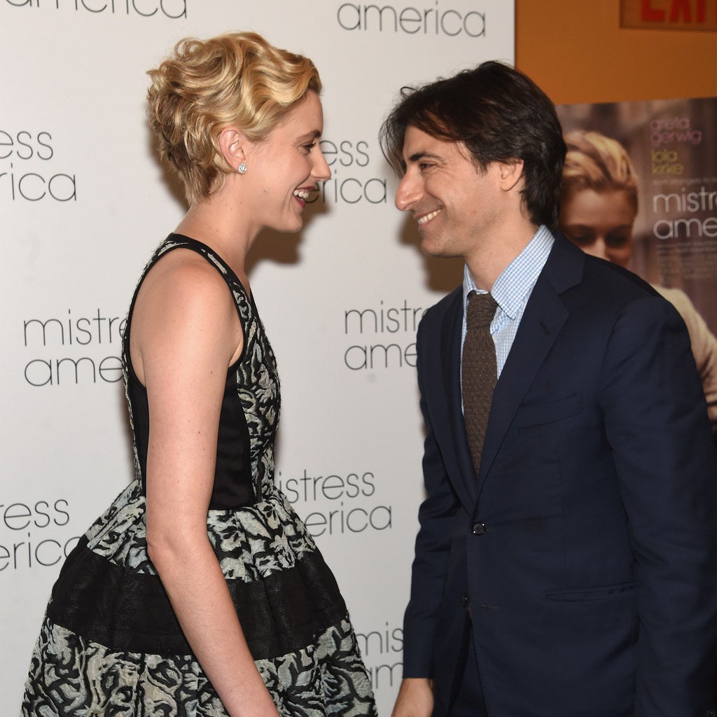 Gerwig and Noah Baumbach at the movie&#x27;s premiere earlier this month.